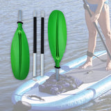 Maxbell Boat Paddle Aluminum Shaft Kayak Paddle for Canoeing Inflatable Boat Surfing Green
