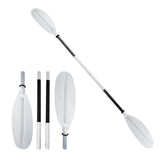 Maxbell Boat Paddle Aluminum Shaft Kayak Paddle for Canoeing Inflatable Boat Surfing White