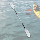 Maxbell Boat Paddle Aluminum Shaft Kayak Paddle for Canoeing Inflatable Boat Surfing White