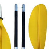 Maxbell Boat Paddle Aluminum Shaft Kayak Paddle for Canoeing Inflatable Boat Surfing Yellow