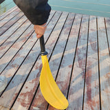 Maxbell Boat Paddle Aluminum Shaft Kayak Paddle for Canoeing Inflatable Boat Surfing Yellow