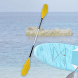 Maxbell Boat Paddle Aluminum Shaft Kayak Paddle for Canoeing Inflatable Boat Surfing Yellow