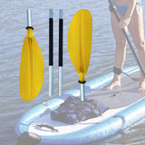 Maxbell Boat Paddle Aluminum Shaft Kayak Paddle for Canoeing Inflatable Boat Surfing Yellow