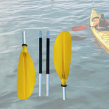 Maxbell Boat Paddle Aluminum Shaft Kayak Paddle for Canoeing Inflatable Boat Surfing Yellow