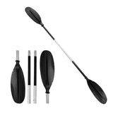 Maxbell Boat Paddle Aluminum Shaft Kayak Paddle for Canoeing Inflatable Boat Surfing Black