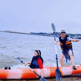 Maxbell Boat Paddle Aluminum Shaft Kayak Paddle for Canoeing Inflatable Boat Surfing Black