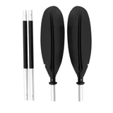 Maxbell Boat Paddle Aluminum Shaft Kayak Paddle for Canoeing Inflatable Boat Surfing Black