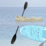 Maxbell Boat Paddle Aluminum Shaft Kayak Paddle for Canoeing Inflatable Boat Surfing Black
