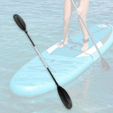 Maxbell Boat Paddle Aluminum Shaft Kayak Paddle for Canoeing Inflatable Boat Surfing Black