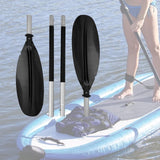 Maxbell Boat Paddle Aluminum Shaft Kayak Paddle for Canoeing Inflatable Boat Surfing Black