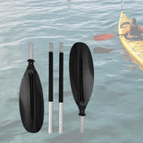 Maxbell Boat Paddle Aluminum Shaft Kayak Paddle for Canoeing Inflatable Boat Surfing Black