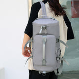 Maxbell Sport Bag Swim Bag Hiking Rucksack for Backpacking Mountain Climbing Outdoor Gray