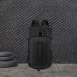 Maxbell Sport Bag Swim Bag Hiking Rucksack for Backpacking Mountain Climbing Outdoor Black