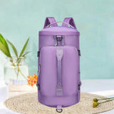 Maxbell Sport Bag Swim Bag Hiking Rucksack for Backpacking Mountain Climbing Outdoor Purple