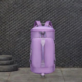 Maxbell Sport Bag Swim Bag Hiking Rucksack for Backpacking Mountain Climbing Outdoor Purple