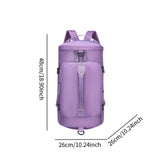Maxbell Sport Bag Swim Bag Hiking Rucksack for Backpacking Mountain Climbing Outdoor Purple