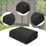 Maxbell Outdoor Storage Shed Mat Anti Slip Covering for Protect Shed Entryway Garden
