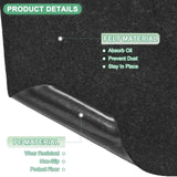 Maxbell Outdoor Storage Shed Mat Anti Slip Covering for Protect Shed Entryway Garden