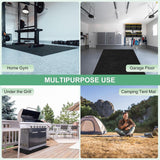 Maxbell Outdoor Storage Shed Mat Anti Slip Covering for Protect Shed Entryway Garden