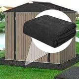 Maxbell Outdoor Storage Shed Mat Anti Slip Covering for Protect Shed Entryway Garden