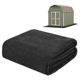 Maxbell Outdoor Storage Shed Mat Anti Slip Covering for Protect Shed Entryway Garden