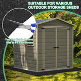 Maxbell Outdoor Storage Shed Mat Anti Slip Covering for Protect Shed Entryway Garden