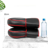 Maxbell Bike Handlebar Mittens PU Leather Mitts Bicycle Pogies for Scooter Motorbike