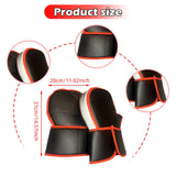 Maxbell Bike Handlebar Mittens PU Leather Mitts Bicycle Pogies for Scooter Motorbike
