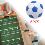 Maxbell 6 Pieces Table Soccer Balls Replacement Recreation Ball Mini Table Footballs