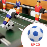 Maxbell 6 Pieces Table Soccer Balls Replacement Recreation Ball Mini Table Footballs