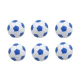 Maxbell 6 Pieces Table Soccer Balls Replacement Recreation Ball Mini Table Footballs