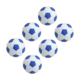 Maxbell 6 Pieces Table Soccer Balls Replacement Recreation Ball Mini Table Footballs