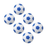 Maxbell 6 Pieces Table Soccer Balls Replacement Recreation Ball Mini Table Footballs