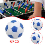 Maxbell 6 Pieces Table Soccer Balls Replacement Recreation Ball Mini Table Footballs