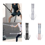 Maxbell Battle Ropes Heavy Ropes for Strength Training Working Out Home Gym Gray