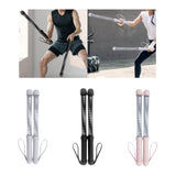 Maxbell Battle Ropes Heavy Ropes for Strength Training Working Out Home Gym Gray