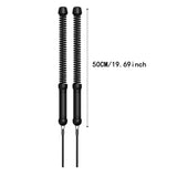 Maxbell Battle Ropes Heavy Ropes for Strength Training Working Out Home Gym Black