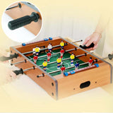 Maxbell 8 Pieces Table Football Replacement Handles with End Caps Nonslip Components Bright Red Footballs