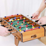 Maxbell 8 Pieces Table Football Replacement Handles with End Caps Nonslip Components Bright Red Footballs