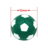 Maxbell 8 Pieces Table Football Replacement Handles with End Caps Nonslip Components Green Footballs