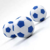 Maxbell 8 Pieces Table Football Replacement Handles with End Caps Nonslip Components Light Blue Footballs