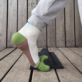 Maxbell Foot Stretcher Pad EVA Foot Fascia Stretcher for Ballet Dancers Sports Women Blue 30x16x4.5cm