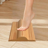 Maxbell Foot Stretcher Pad EVA Foot Fascia Stretcher for Ballet Dancers Sports Women Stripe 15x16x4.5cm