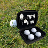 Maxbell Golf Ball and Tee Gift Set Golf Accessories 4 Tees for Him Kids Adults Green