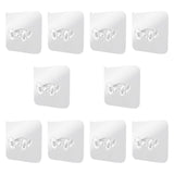 Maxbell 10Pcs Badminton Racket Hooks Racket Racks for Home Living Room Home Settings