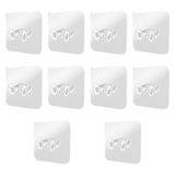 Maxbell 10Pcs Badminton Racket Hooks Racket Racks for Home Living Room Home Settings