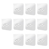 Maxbell 10Pcs Badminton Racket Hooks Racket Racks for Home Living Room Home Settings