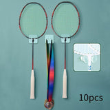 Maxbell 10Pcs Badminton Racket Hooks Racket Racks for Home Living Room Home Settings