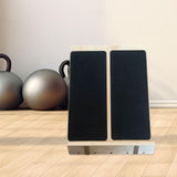 Maxbell Wooden Slant Board for Calf Stretching Nonslip for Home Gym Training Pilates