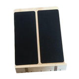 Maxbell Wooden Slant Board for Calf Stretching Nonslip for Home Gym Training Pilates